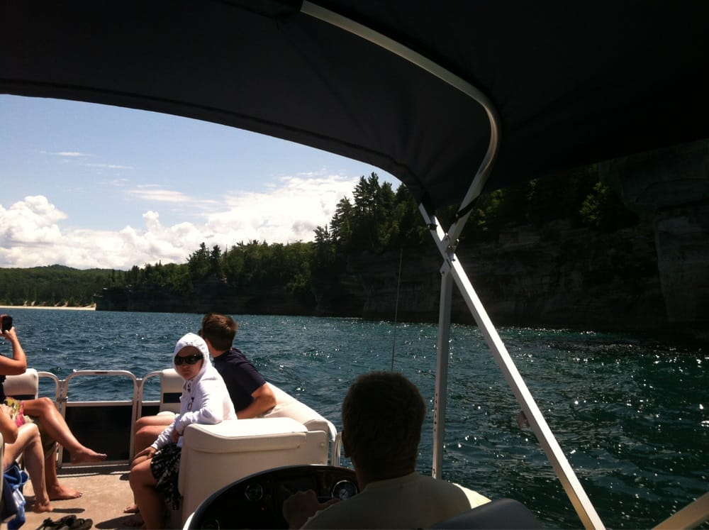 Superior Pontoon Rentals, Munising Roadtrippers