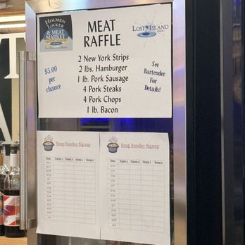 Skeleton Crew Brew - meat raffle sign - Breweries Near Me - Onalaska, Wisconsin Skeleton Crew Brew - meat raffle sign - Breweries Near Me - Onalaska, Wisconsin