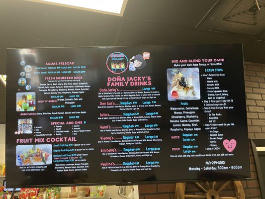 Menu photo 2 Doña Jacky Waxahachie, TX Menu photo 2 Doña Jacky Waxahachie, TX