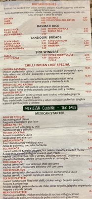 Menu photo 3 Chilli Barcelona , B