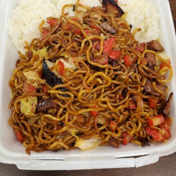 Tsukenjo - Fried Noodle plate all rice. Super good. - Breakfast & Brunch Near Me - Honolulu, Hawaii Tsukenjo - Fried Noodle plate all rice. Super good. - Breakfast & Brunch Near Me - Honolulu, Hawaii