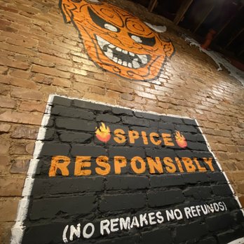 Oni Ramen - Wall mural inside - Ramen Near Me - Dallas, Texas Oni Ramen - Wall mural inside - Ramen Near Me - Dallas, Texas