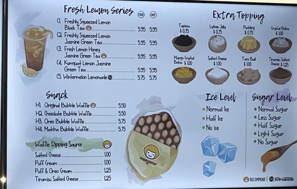 Menu photo 8 Happy Lemon Tacoma, WA