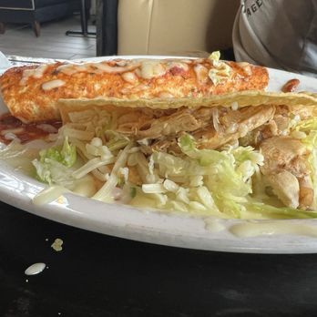 El Gran Charro - Kids Menu D: burrito & taco - Mexican Near Me - Fredericksburg, Virginia