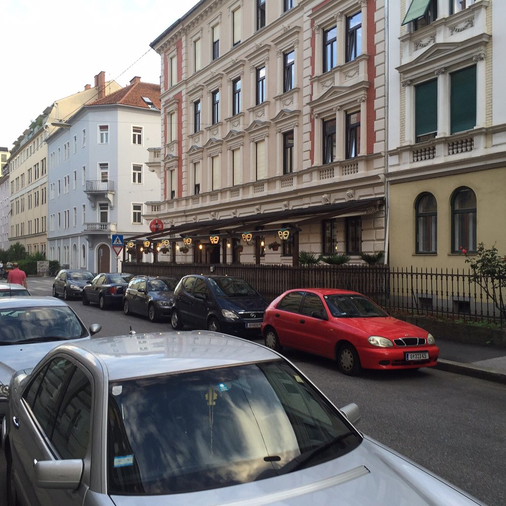 Ungerhof - The side entrance / outdoor seating - Austrian Near Me - Graz, 6