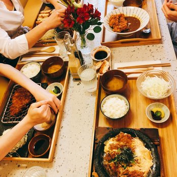 Saku - Our table order of one cheese katsu, and three tonkatsu - Japanese Near Me - Vancouver, British Columbia Saku - Our table order of one cheese katsu, and three tonkatsu - Japanese Near Me - Vancouver, British Columbia