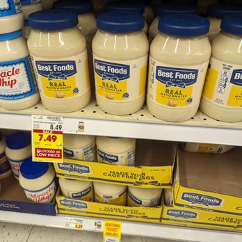 Fry's - a shelf of mayonnails in a grocery store - Grocery Near Me - Gilbert, Arizona