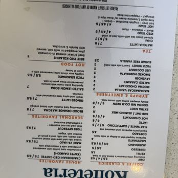 Koffeteria - Menu - Bakeries Near Me - Houston, Texas Koffeteria - Menu - Bakeries Near Me - Houston, Texas