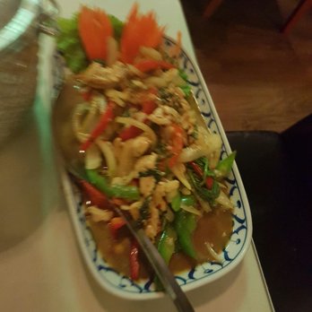 Juree's Thai Place - Basil chicken stirfry - Thai Near Me - Calgary, Alberta Juree's Thai Place - Basil chicken stirfry - Thai Near Me - Calgary, Alberta
