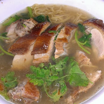 Golden Duck - roast duck noodle soup 8.95 $ - Seafood Near Me - Honolulu, Hawaii Golden Duck - roast duck noodle soup 8.95 $ - Seafood Near Me - Honolulu, Hawaii