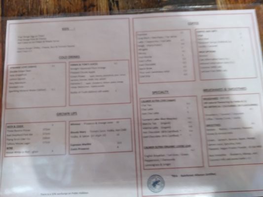 Menu photo 2 Red Bean Coffee Preston, VIC Menu photo 2 Red Bean Coffee Preston, VIC