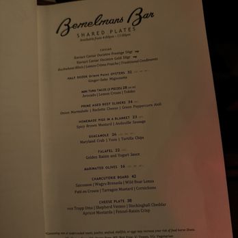 Bemelmans Bar - Cocktail Bars Near Me - New York, New York