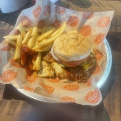 Coach’s Neighborhood Grill - Grilled chicken breast sandwich