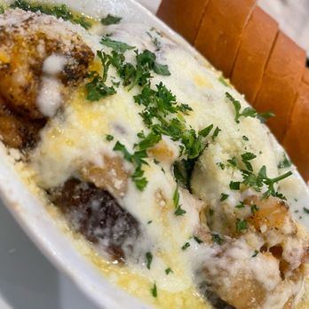 Katie's Restaurant & Bar - Seafood Stuffed Mushrooms - American Near Me - New Orleans, Louisiana Katie's Restaurant & Bar - Seafood Stuffed Mushrooms - American Near Me - New Orleans, Louisiana