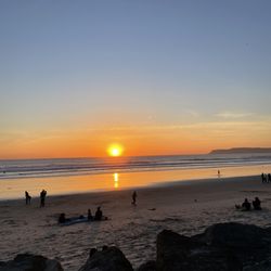 Coronado Shores Beach Club - Last sunset of 2020