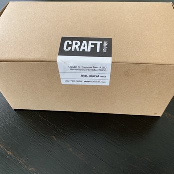 CRAFTkitchen - Lovely gift of Pastries from our server Leslie - New American Near Me - Henderson, Nevada