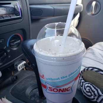 Sonic Drive-In - Wow large sonic blast is huge. - Burgers Near Me - Sparks, Nevada Sonic Drive-In - Wow large sonic blast is huge. - Burgers Near Me - Sparks, Nevada