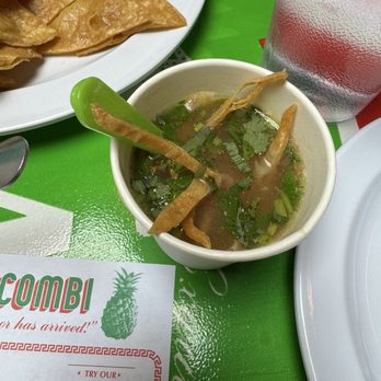 Tacombi - Chicken Tortilla Soup - Tacos Near Me - Forest Hills, New York