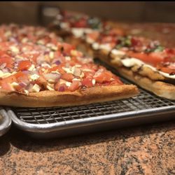 Alitalia Pizza & Restaurant - Bruschetta and crisping mmmmm