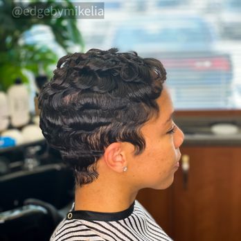 Edge by Mikelia - Edgy pixie cut - Makeup Artists Near Me - Springfield, Virginia