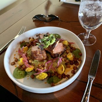 Different Pointe of View - Guajillo seared pork tenderloin - New American Near Me - Phoenix, Arizona Different Pointe of View - Guajillo seared pork tenderloin - New American Near Me - Phoenix, Arizona