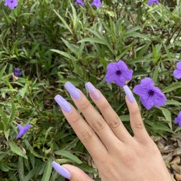 My acrylics after a week!