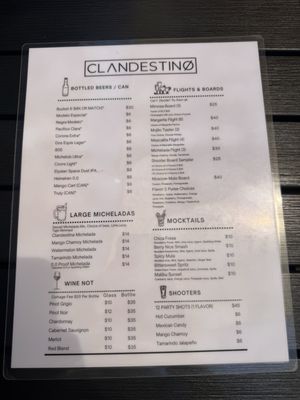 Menu photo 3 Clandestino Gastro-Bar Azusa, CA Menu photo 3 Clandestino Gastro-Bar Azusa, CA