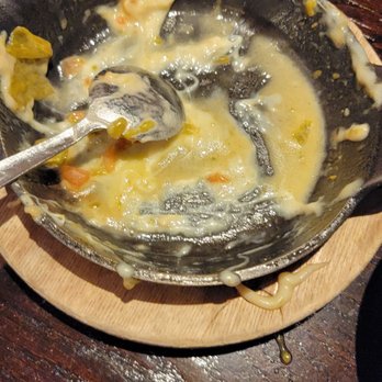 L & J Cafe - Cheese con queso.. Nice melted cheese with green chilli.. So yummy forgot to take pic when it came out - Mexican Near Me - El Paso, Texas L & J Cafe - Cheese con queso.. Nice melted cheese with green chilli.. So yummy forgot to take pic when it came out - Mexican Near Me - El Paso, Texas