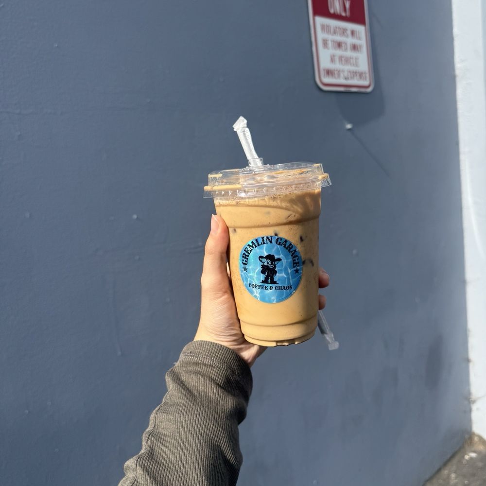 Burnt honey latte