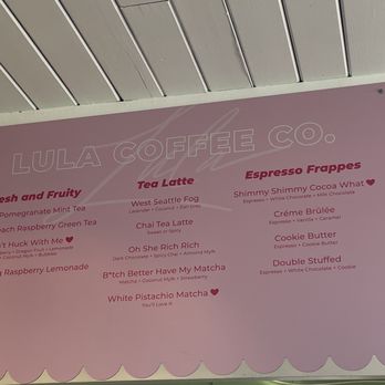 Lula Coffee - Menu - Coffee & Tea Near Me - Seattle, Washington Lula Coffee - Menu - Coffee & Tea Near Me - Seattle, Washington
