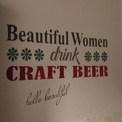 Angry Hog Brewery & Taproom - Women quote mural