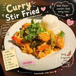 Tasty Thai Campus - Curry Stir Fried