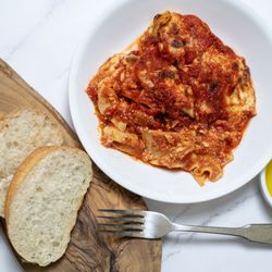 Marino's Flying Pizza & Restaurant - Half order of lasagna.