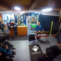 The Wax Bench - A Ski Tuning clinic regularly held in store