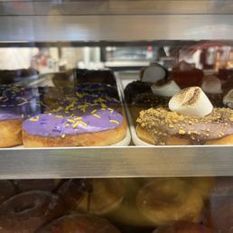 Ube and s'mores donuts