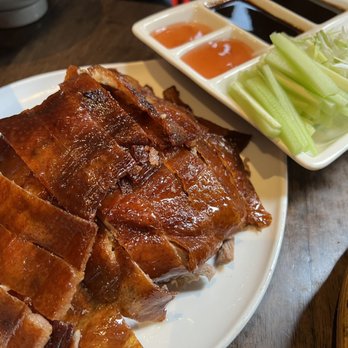 Uluh - Brown Sugar Glazed Peking Duck (L) - Tea Rooms Near Me - New York, New York Uluh - Brown Sugar Glazed Peking Duck (L) - Tea Rooms Near Me - New York, New York