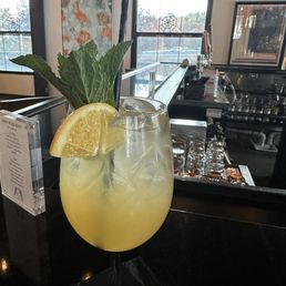 The white sangria was delicious.