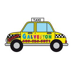 Galveston Taxis - Cool logo by www.GalvestonWebWorks.com
