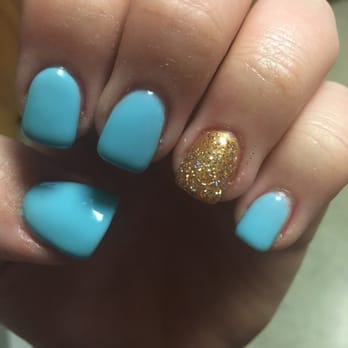 Sparkle Nails - These blue nails are the gel with the glitter polish that I had originally had. - Nail Salons Near Me - Chelmsford, Massachusetts Sparkle Nails - These blue nails are the gel with the glitter polish that I had originally had. - Nail Salons Near Me - Chelmsford, Massachusetts