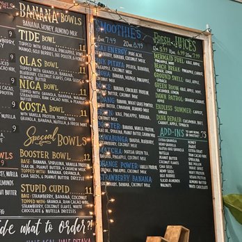 Playa Bowls - Menu - Acai Bowls Near Me - East Brunswick, New Jersey Playa Bowls - Menu - Acai Bowls Near Me - East Brunswick, New Jersey