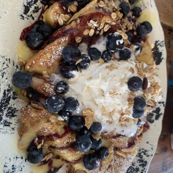 The Birch Door Cafe - Blueberry Lemon Cobbler French Toast - Breakfast & Brunch Near Me - Bellingham, Washington The Birch Door Cafe - Blueberry Lemon Cobbler French Toast - Breakfast & Brunch Near Me - Bellingham, Washington