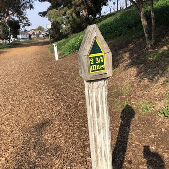 Veterans Parkway - Mile marker, Veterans Parkway trail - Parks Near Me - Manhattan Beach, California