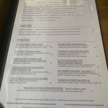 The Fat Lamb - Menu 2025 - Cocktail Bars Near Me - Louisville, Kentucky