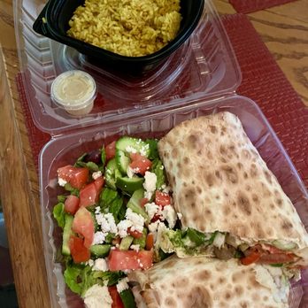 Pita Jungle - Wood-Fired Veggie Lavash Wrap, brown rice with turmeric - Vegetarian Near Me - Phoenix, Arizona Pita Jungle - Wood-Fired Veggie Lavash Wrap, brown rice with turmeric - Vegetarian Near Me - Phoenix, Arizona