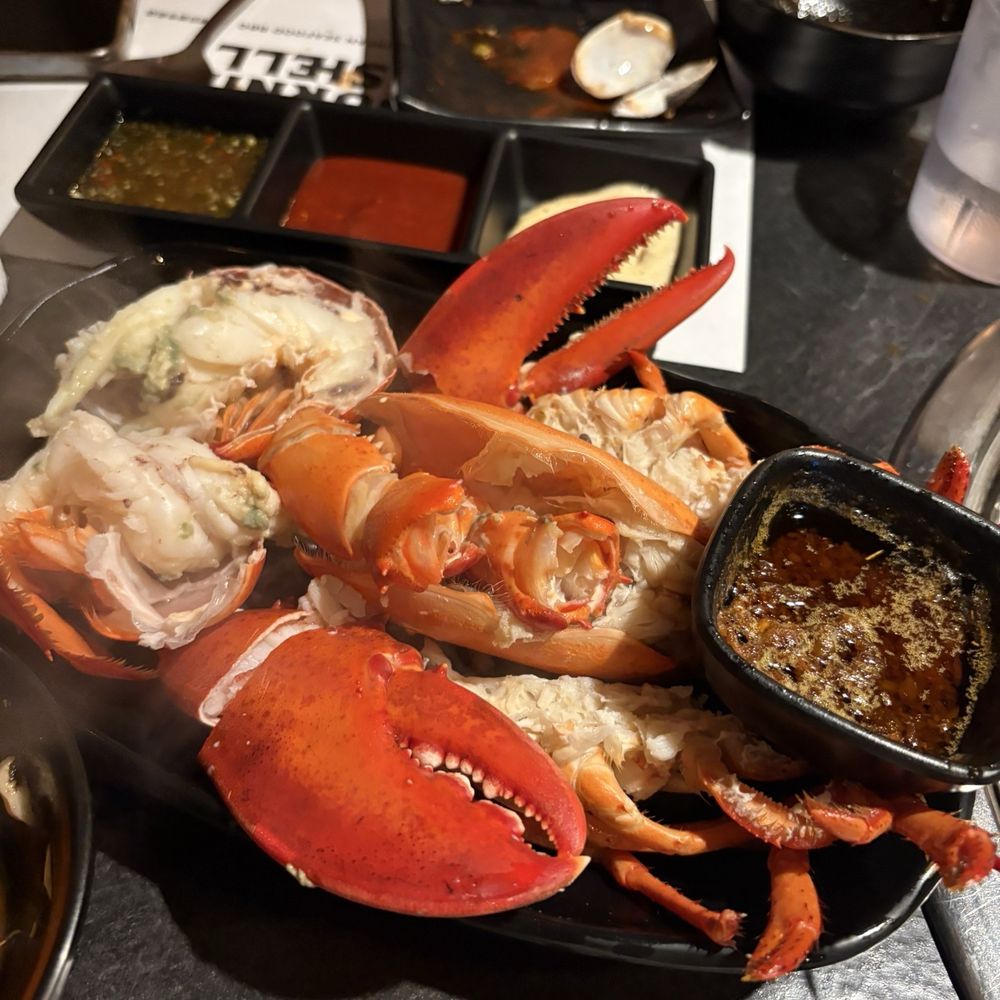 Burnin' Shell - steamed lobster - Seafood Near Me - Los Angeles, California Burnin' Shell - steamed lobster - Seafood Near Me - Los Angeles, California
