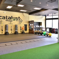 Catalyst Fitness - Plenty of room to move about and reach your training goals.