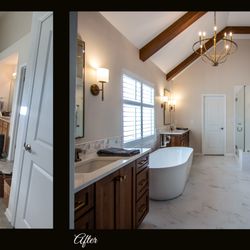 Cabinet-S-Top - Before & After Transformation!   
Check out this stunning bathroom transformation!