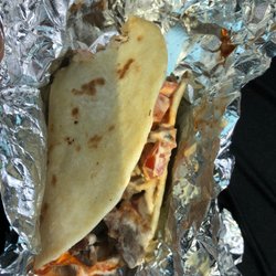 Keeping It Tasty - Steak Taco with freshly made tortilla.