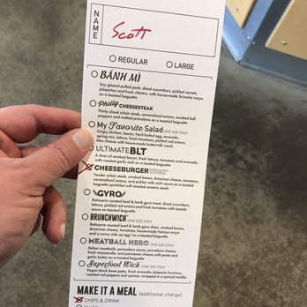 Which Wich - Stupid way to order. - Sandwiches Near Me - Silverthorne, Colorado