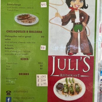 Julis Mexican Restaurant - Menu - Mexican Near Me - Oldsmar, Florida Julis Mexican Restaurant - Menu - Mexican Near Me - Oldsmar, Florida